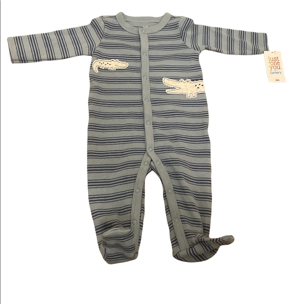 🟣2/$10 Carter’s alligator Snap-Up Cotton Sleep & Play